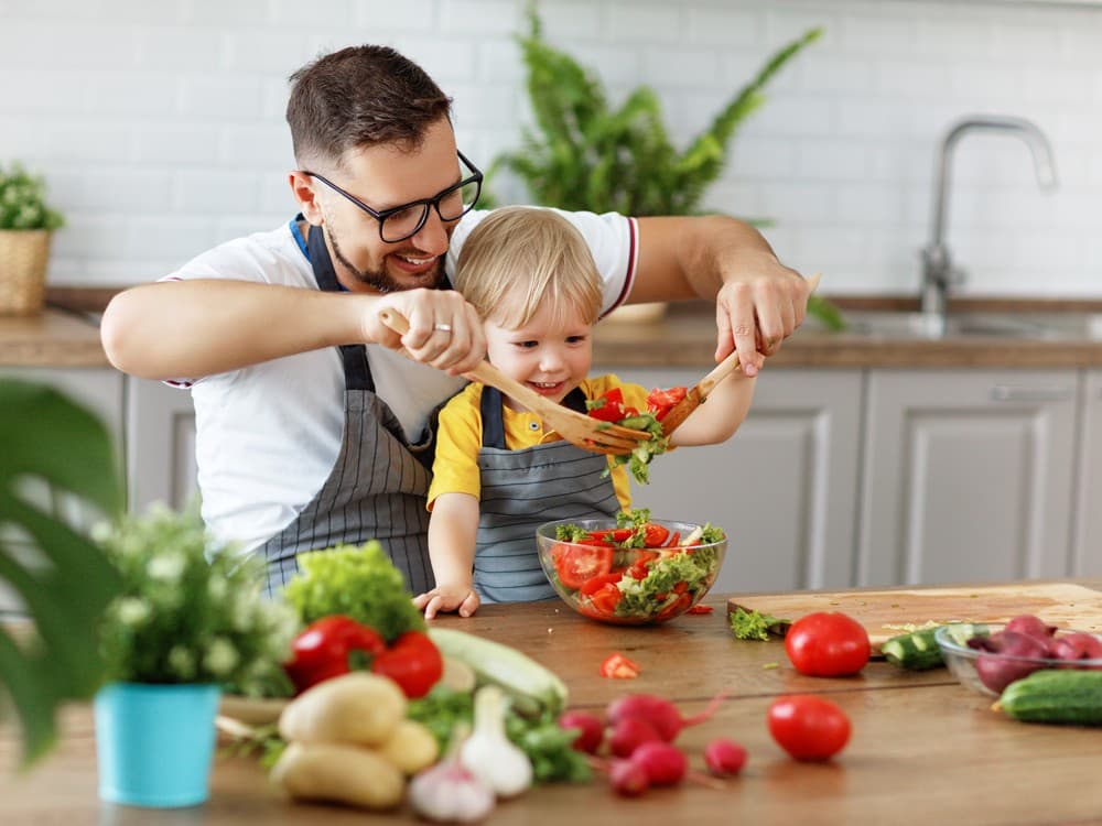 Dietas sanas y equilibradas para niños y adultos